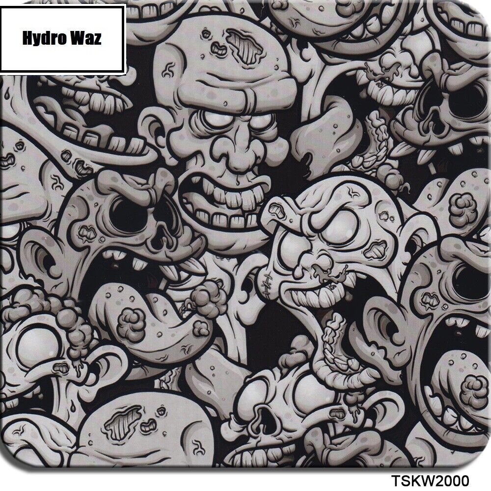 HYDROGRAPHIC WATER TRANSFER Hydro Dipping Dip Print Film Sheet DIY 50cm x 200cm