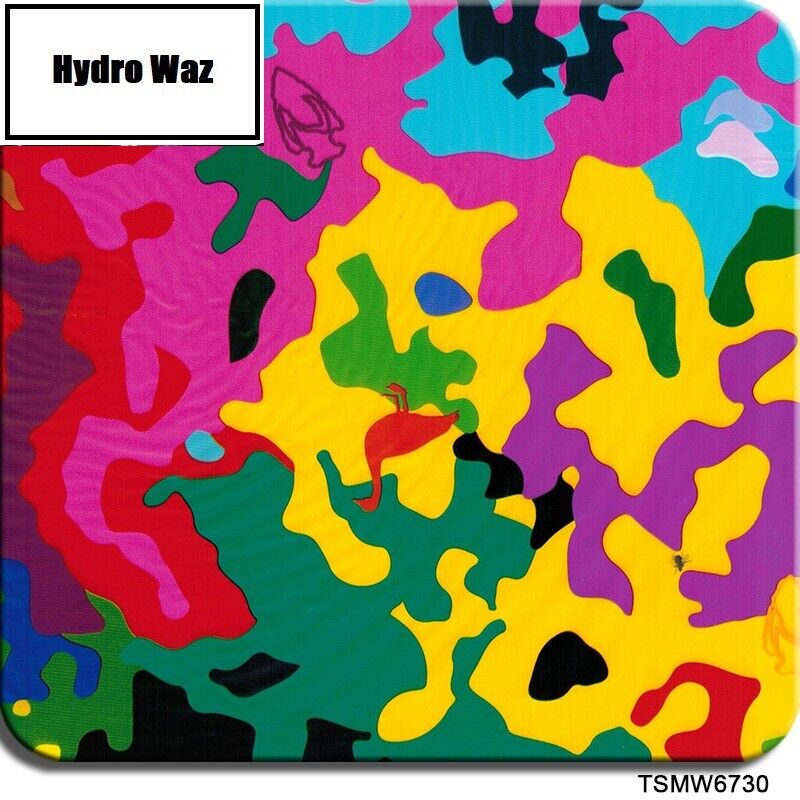 HYDROGRAPHIC WATER TRANSFER Hydro Dipping Dip Print Film Sheet DIY 50CM X 100CM