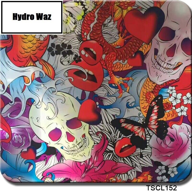 HYDROGRAPHIC WATER TRANSFER Hydro Dipping Dip Print Film Sheet DIY 50CM X 200CM