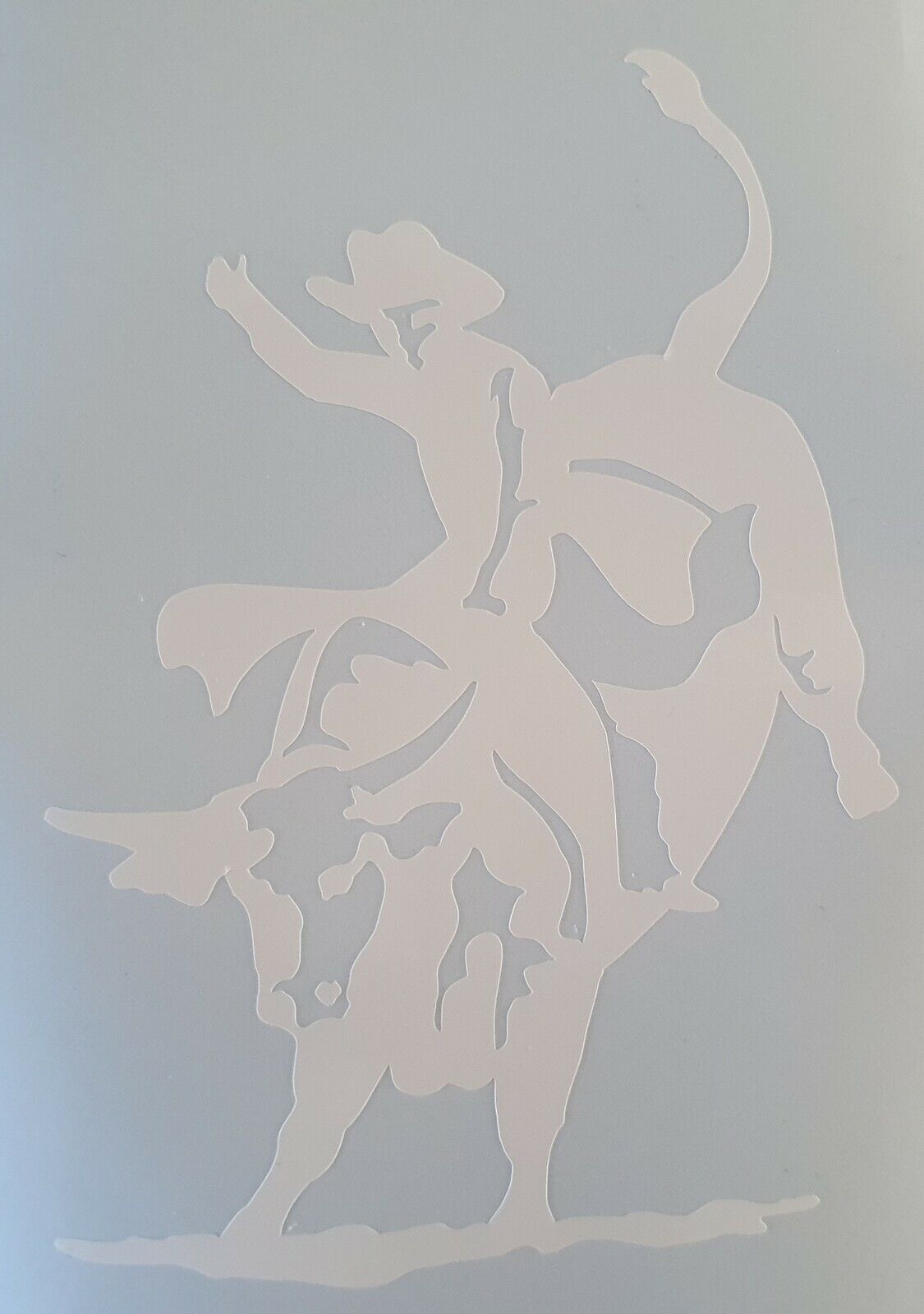 SADDLE BRONC 100MM X 115MM