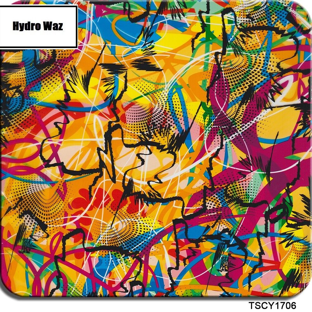 HYDROGRAPHIC WATER TRANSFER Hydro Dipping Dip Print Film Sheet DIY 50CM X 200CM