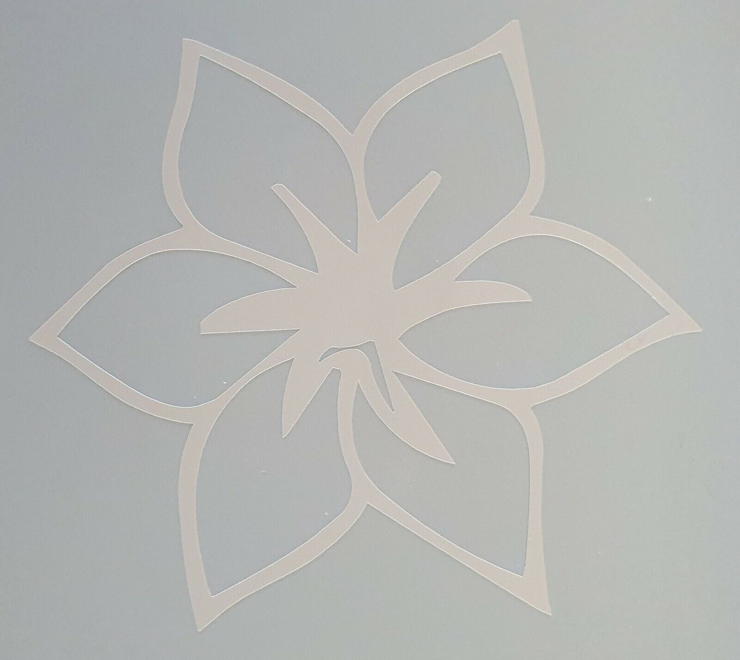 Hibiscus flower 100mm x 115mm