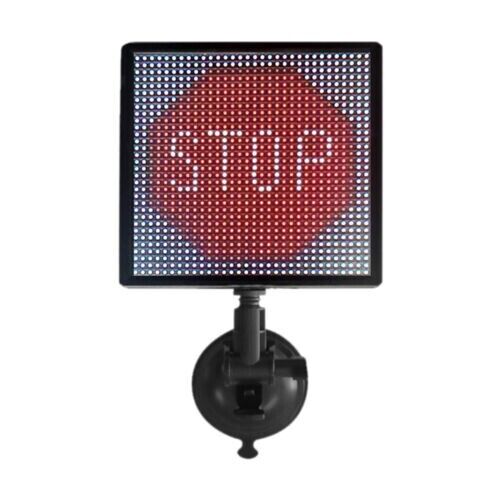 Led Bluetooth Car Sign Rear Window Message Board Emoticon Display Screen