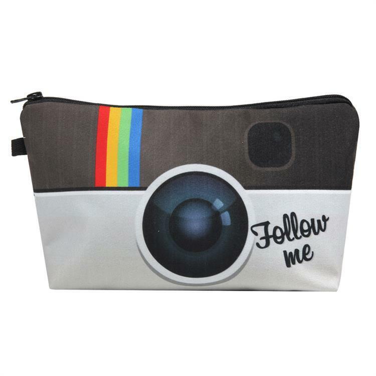 Lady Zipper Polyester Makeup Bag