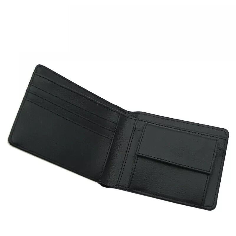 1x Sublimation Blank Men's Wallet, Leather wallet with coin pocket