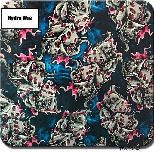 HYDROGRAPHIC WATER TRANSFER Hydro Dipping Dip Print Film Sheet DIY 50cm x 200cm