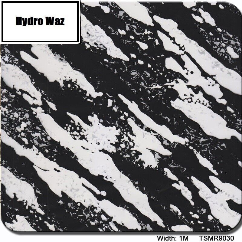 HYDROGRAPHIC WATER TRANSFER Hydro Dipping Dip Print Film 100cm wide x 100cm