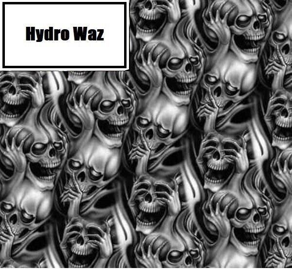 HYDROGRAPHIC WATER TRANSFER Hydro Dipping Dip Print Film Sheet DIY 50cm x 200cm