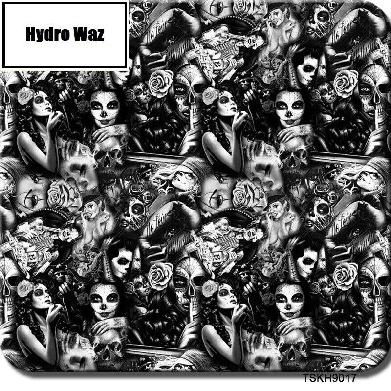 HYDROGRAPHIC WATER TRANSFER Hydro Dipping Dip Print Film Sheet DIY 50cm x 200cm