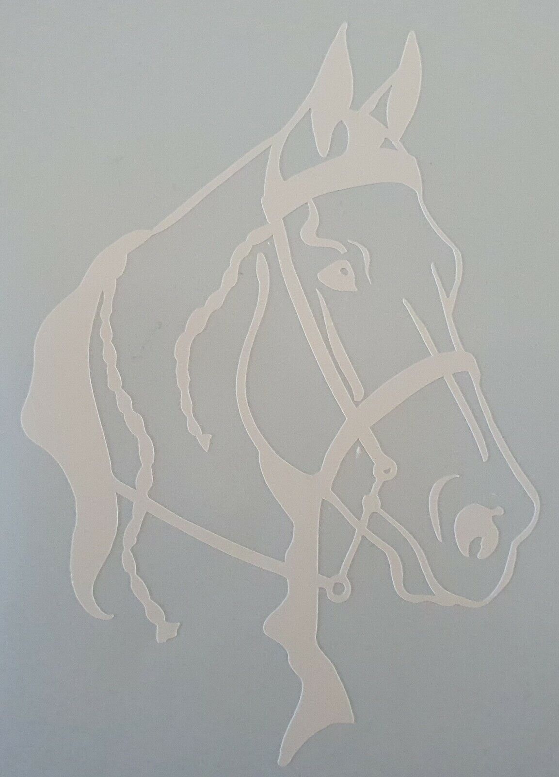 Gaited Horse Head 100mm x 140mm