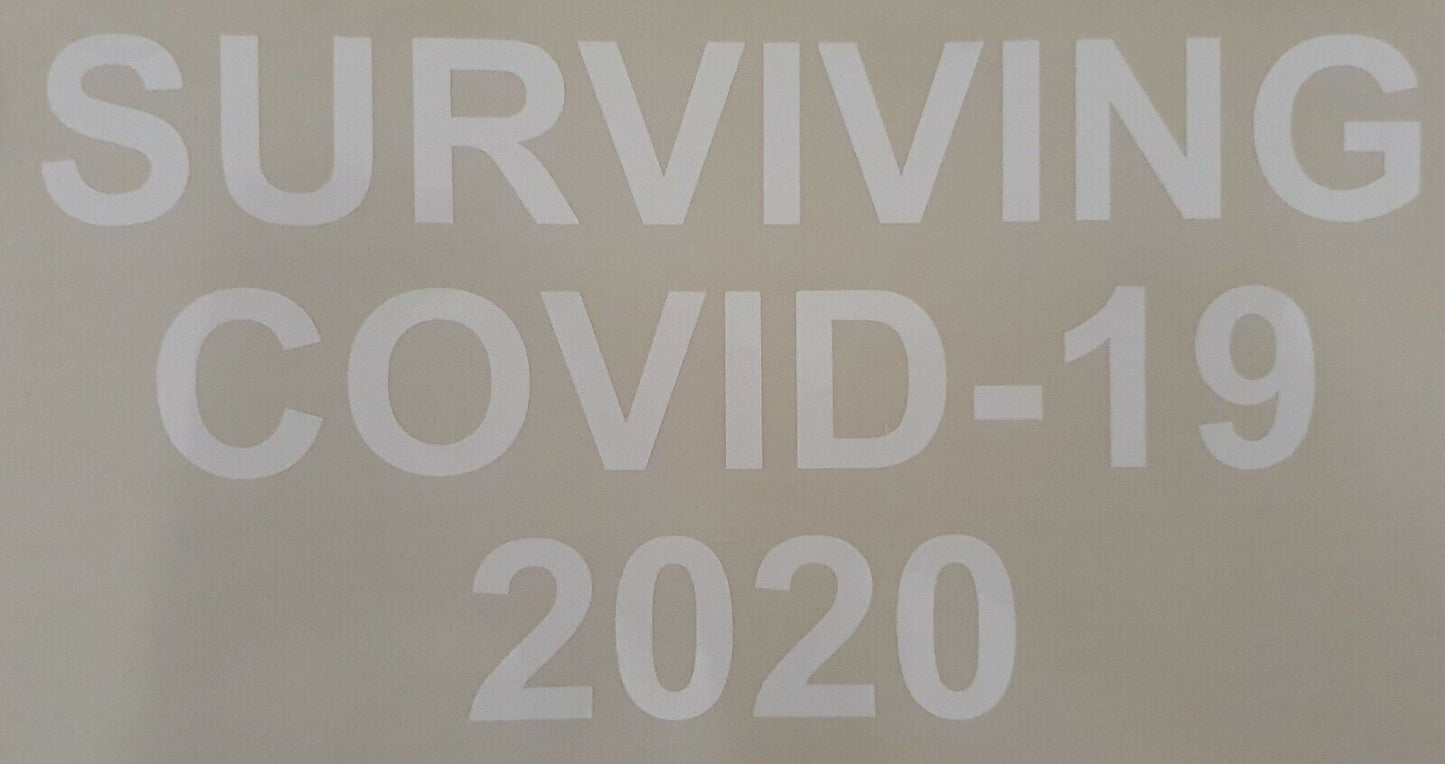 SURVIVING C#VID-19 2020 100MM X 200MM