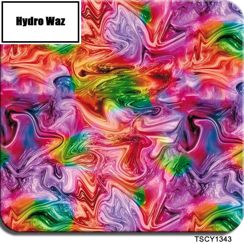 HYDROGRAPHIC WATER TRANSFER Hydro Dipping Dip Print Film Sheet DIY 50CM X 200CM