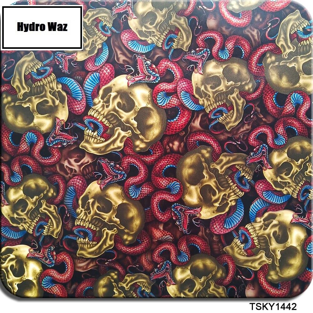 HYDROGRAPHIC WATER TRANSFER Hydro Dipping Dip Print Film Sheet DIY 50CM X 200CM