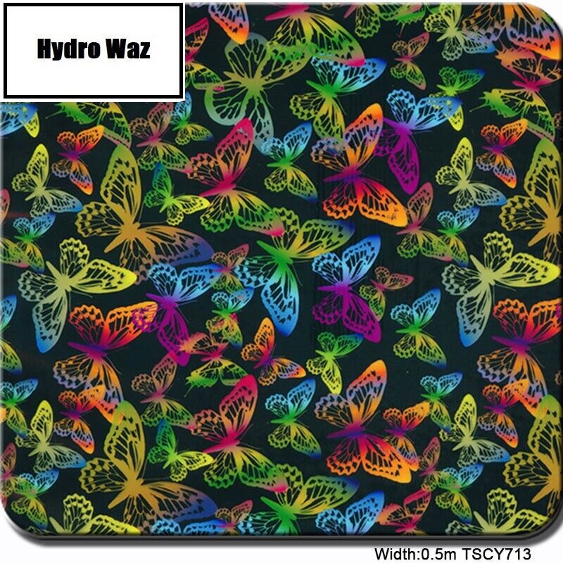 HYDROGRAPHIC WATER TRANSFER Hydro Dipping Dip Print Film Sheet DIY 50CM X 200CM