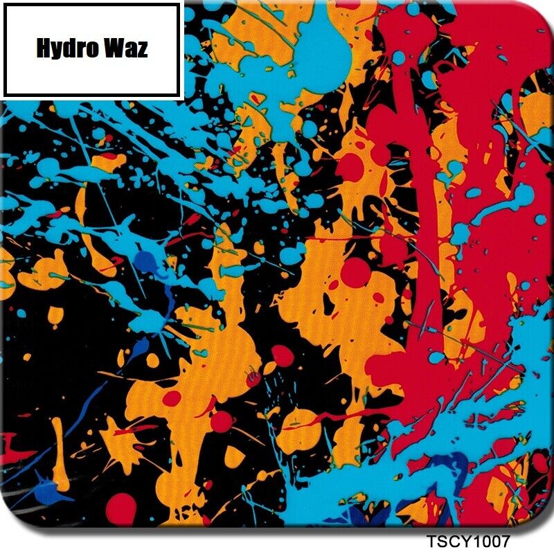 HYDROGRAPHIC WATER TRANSFER Hydro Dipping Dip Print Film Sheet DIY 50CM X 100CM
