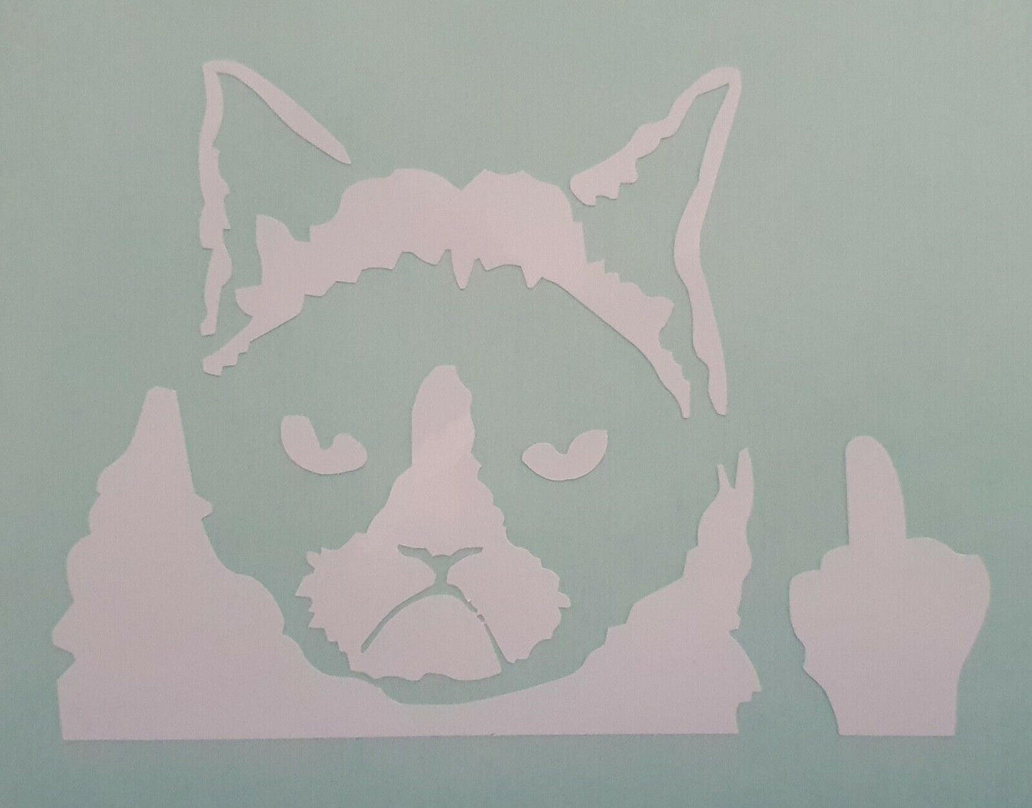 Angry Cat 82mm x 112mm