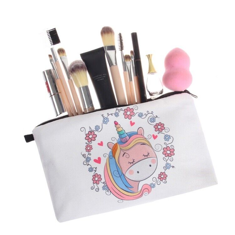 Lady Zipper Polyester Makeup Bag