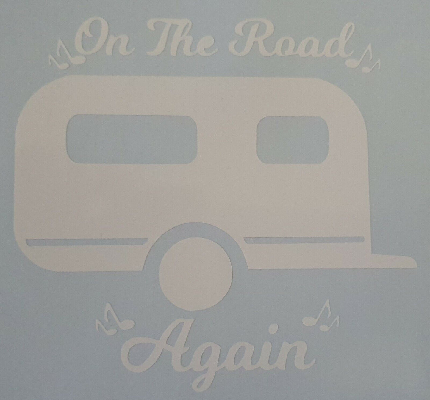 On The Road Again 100mm x 106mm