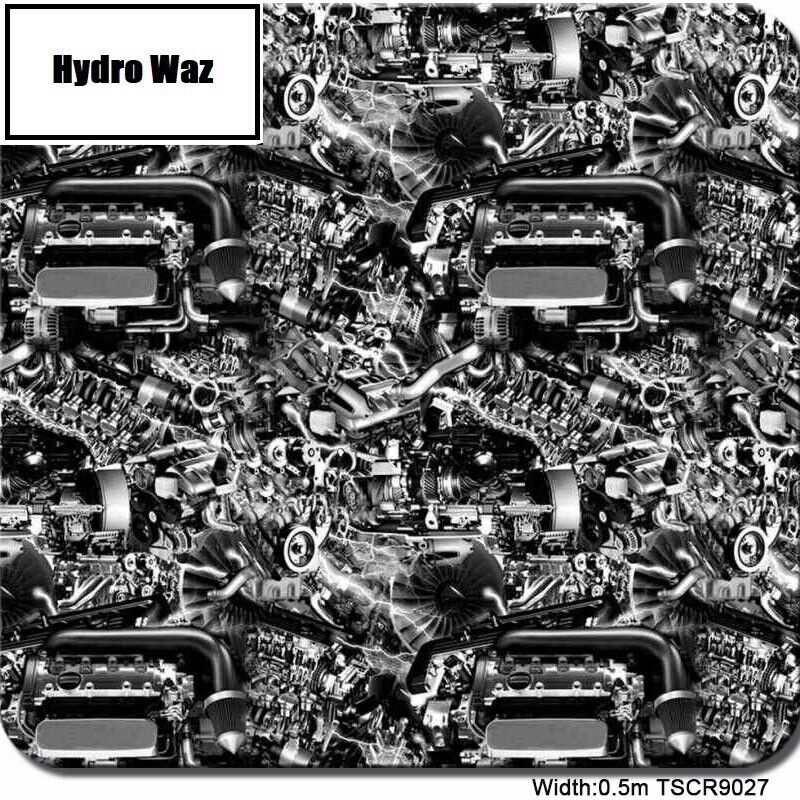HYDROGRAPHIC WATER TRANSFER Hydro Dipping Dip Print Film Sheet DIY 50CM X 100CM