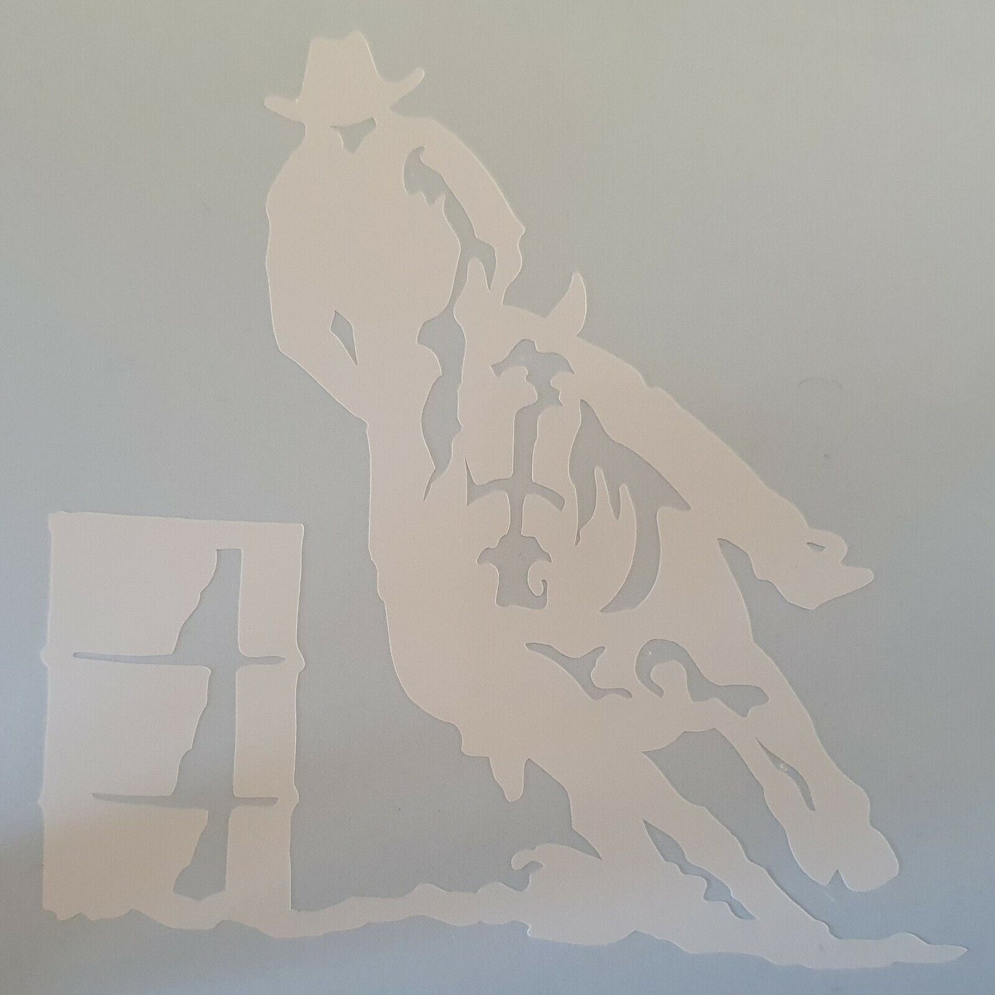 Barrel Racer 100mm x 100mm