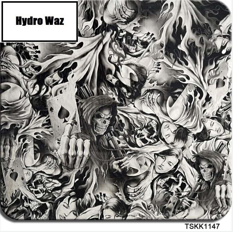 HYDROGRAPHIC WATER TRANSFER Hydro Dipping Dip Print Film 100cm wide x 100cm