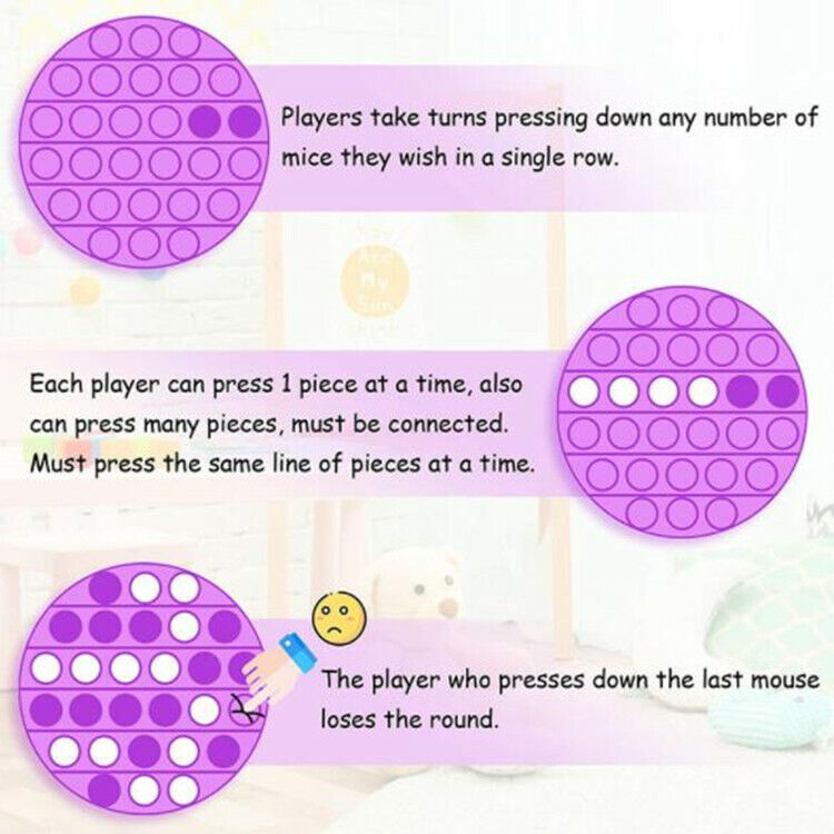 Pop Its Finger Fidget Toy Push Bubble Stress Relief Kids Pop It Tiktok 2020 NEW