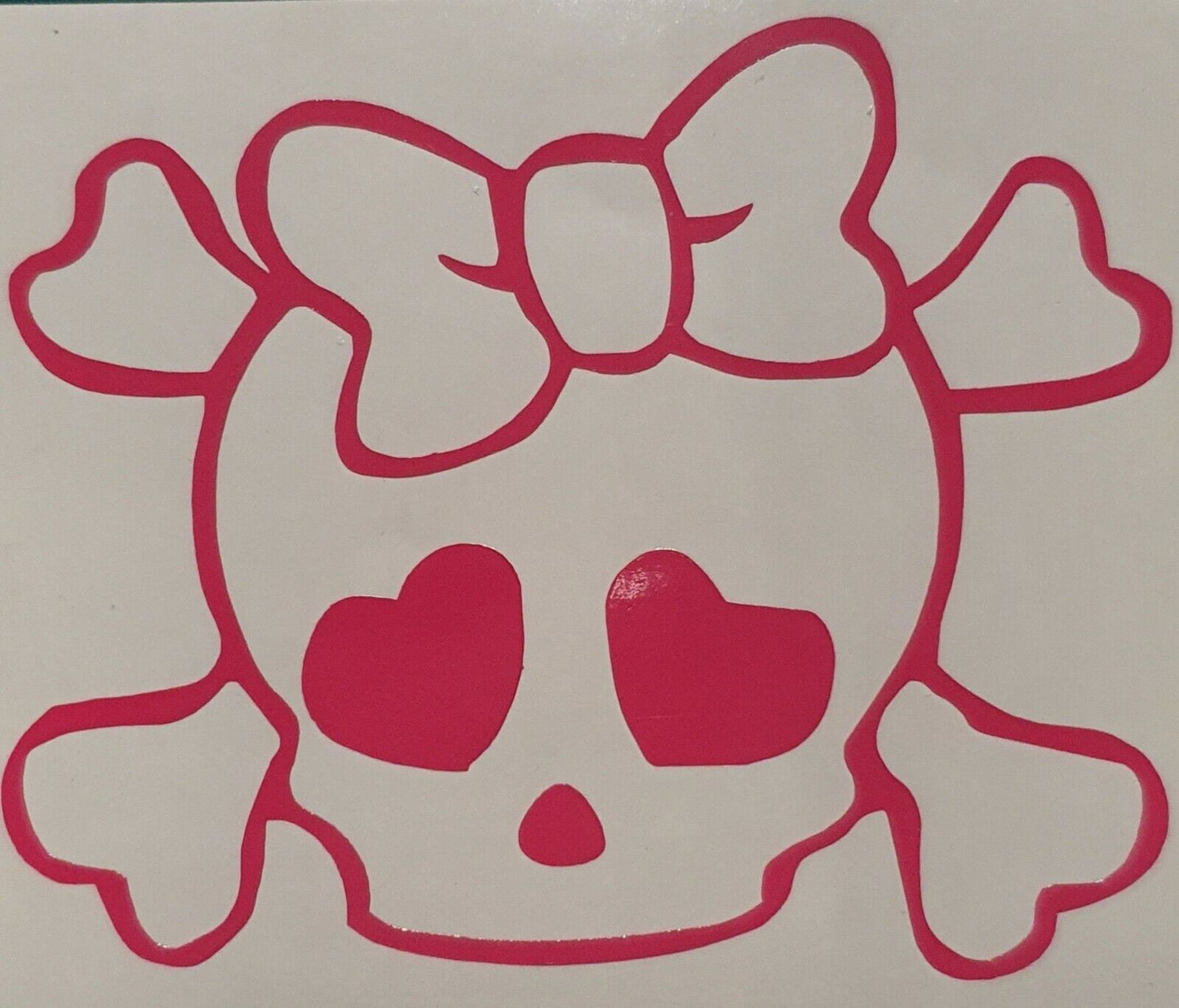 Cute Skull 100mm x 120mm