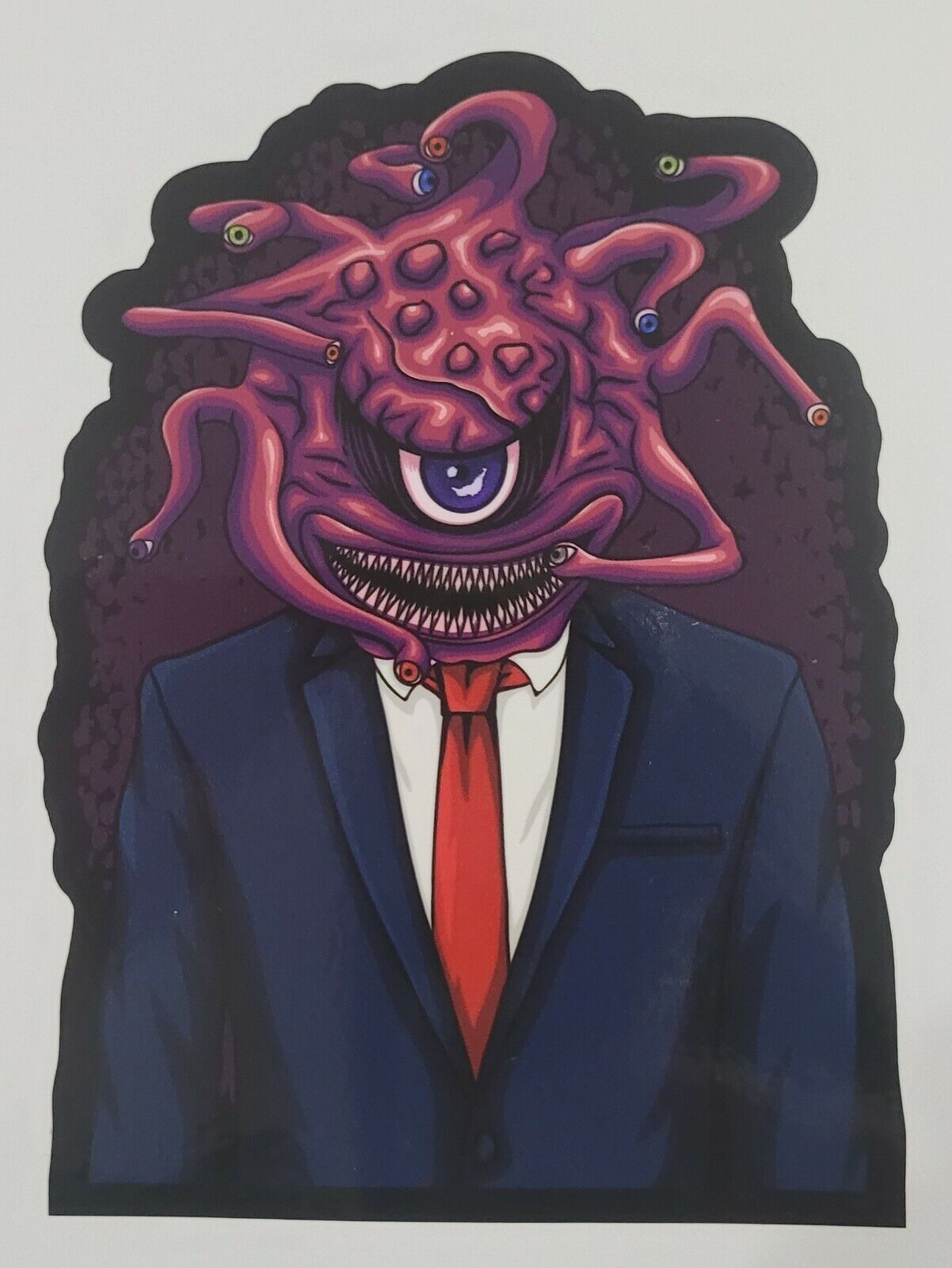 accountant-beholder 10cm x 13.5cm Vinyl Sticker/decal Windows Automotive Marine.