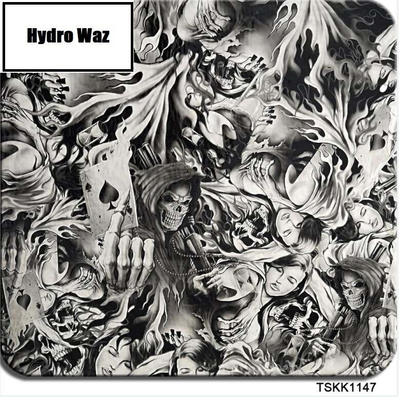 HYDROGRAPHIC WATER TRANSFER Hydro Dipping Dip Print Film Sheet DIY 50CM X 100CM