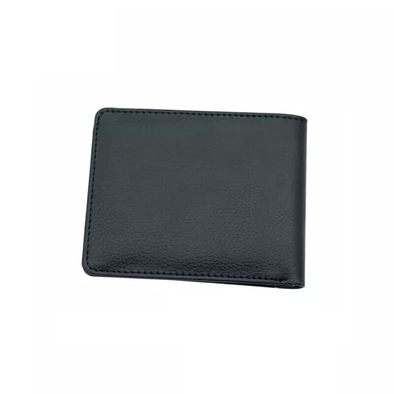 1x Sublimation Blank Men's Wallet, Leather wallet with coin pocket