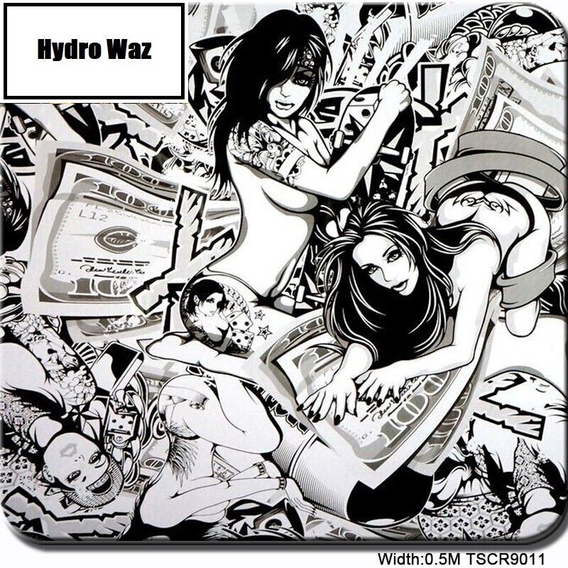 HYDROGRAPHIC WATER TRANSFER Hydro Dipping Dip Print Film Sheet DIY 50CM X 100CM