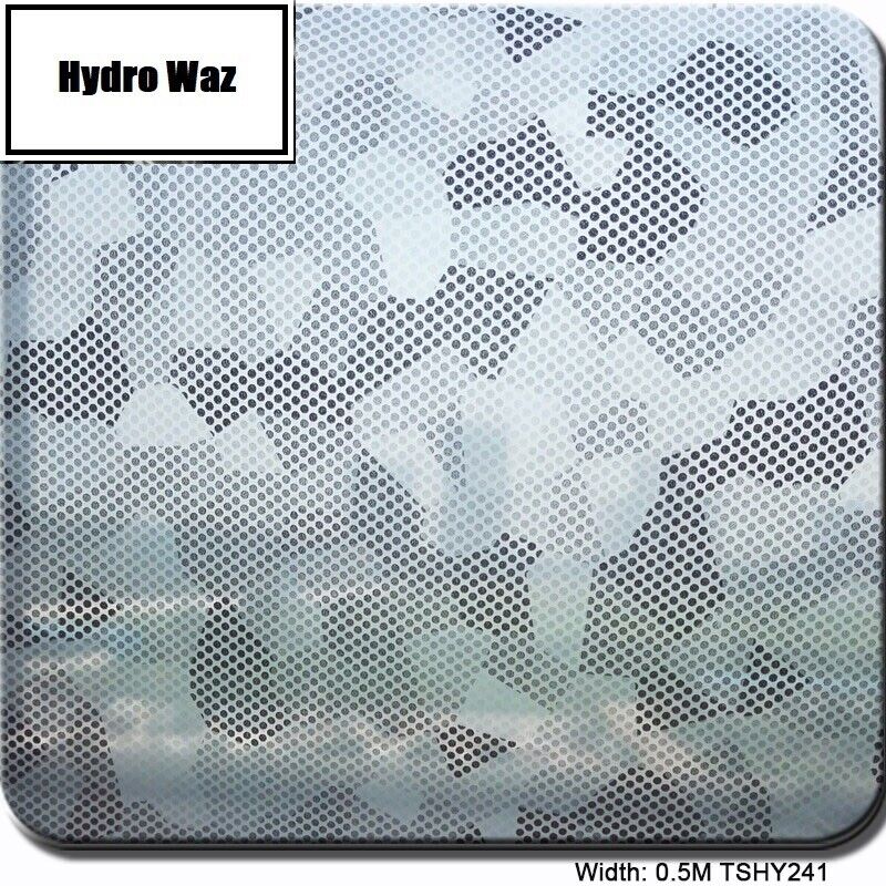 HYDROGRAPHIC WATER TRANSFER Hydro Dipping Dip Print Film Sheet DIY 50cm x 200cm