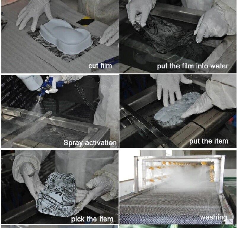 HYDROGRAPHIC WATER TRANSFER Hydro Dipping Print Film Sheet DIY 100cm x 100cm