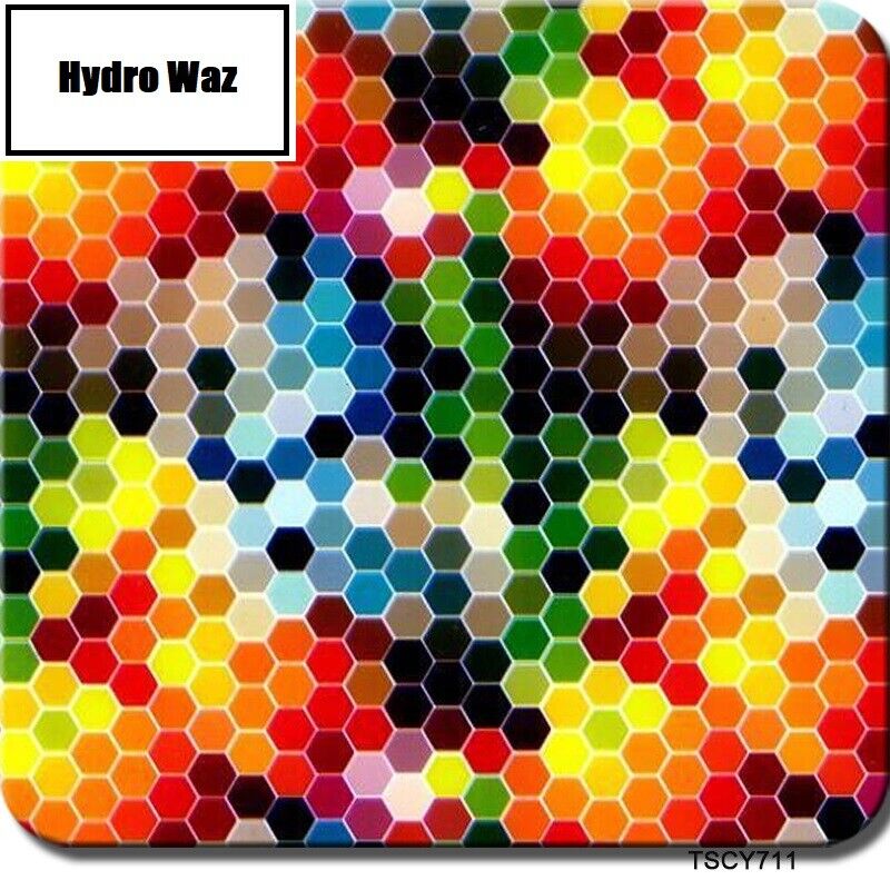 HYDROGRAPHIC WATER TRANSFER Hydro Dipping Dip Print Film Sheet DIY 50cm x 200cm