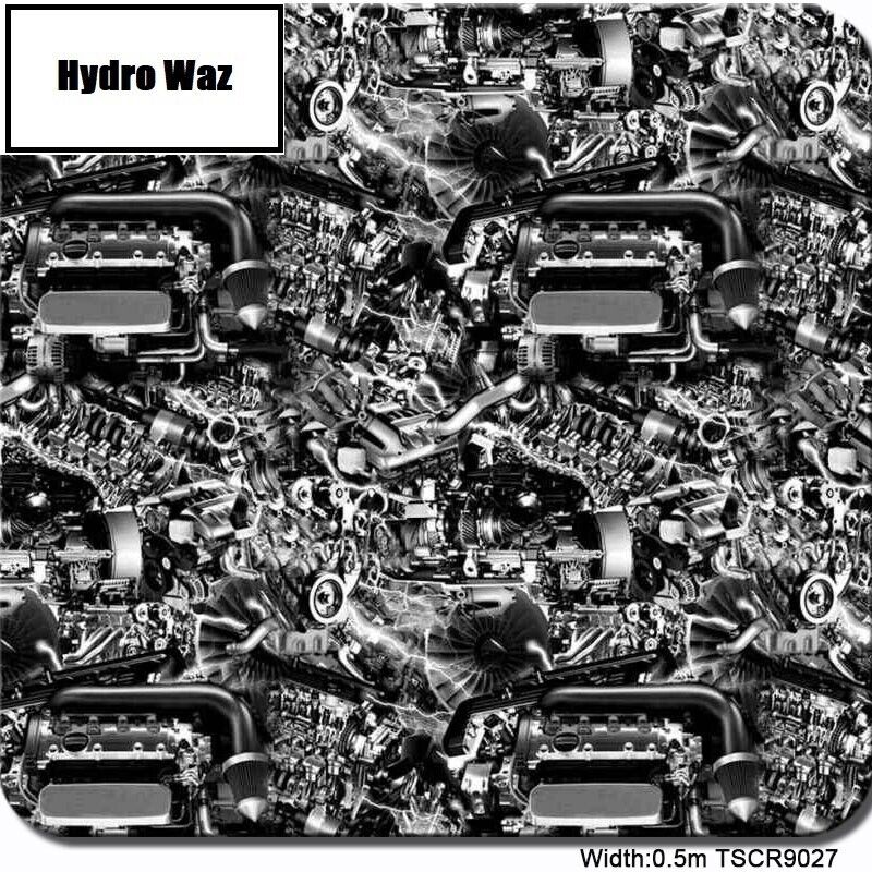 HYDROGRAPHIC WATER TRANSFER Hydro Dipping Dip Print Film Sheet DIY 50CM X 200CM