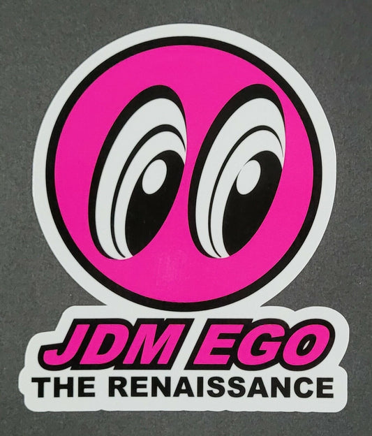 JDM EGO The Renaissance 10cm x12cm Vinyl Sticker/decal Windows Automotive Marine