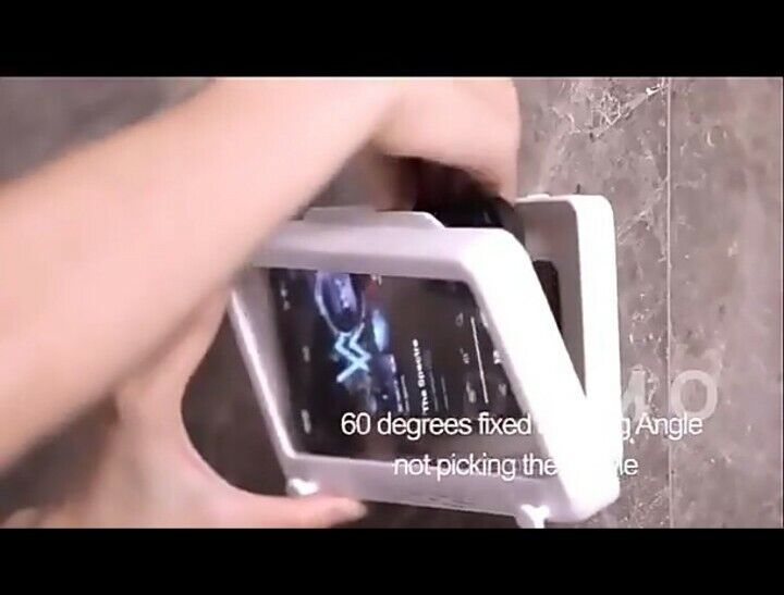360° Rotation Waterproof Phone Holder Shower Phone Case For Bathroom Kitchen AU