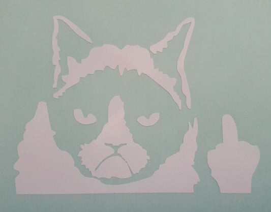 Angry Cat 164mm x 224mm