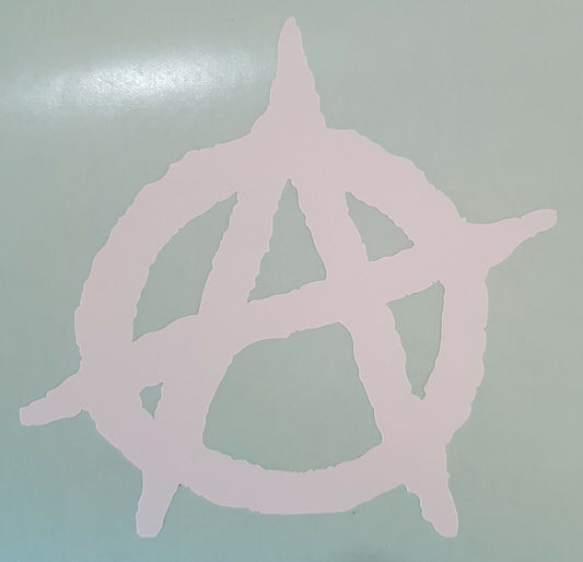 Anarchy Symbol 200mm x 200mm