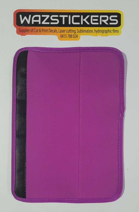 2x Purple Car Seat Belt Cushion Neoprene Car Seat Belt Covers Sleeve Shoulder