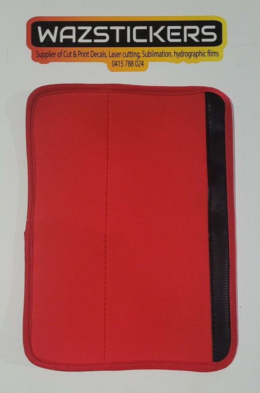 2x Red Car Seat Belt Cushion Neoprene Car Seat Belt Covers Sleeve Shoulder Strap