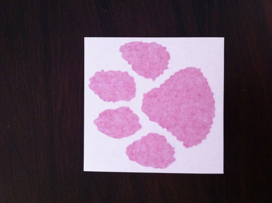 Paw Print 100mm x100mm