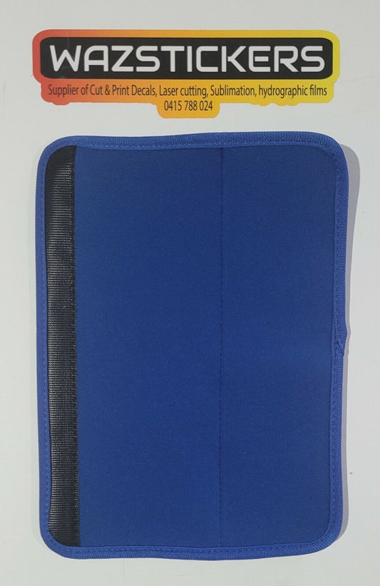 2x Blue Car Seat Belt Cushion Neoprene Car Seat Belt Covers Sleeve ShoulderStrap