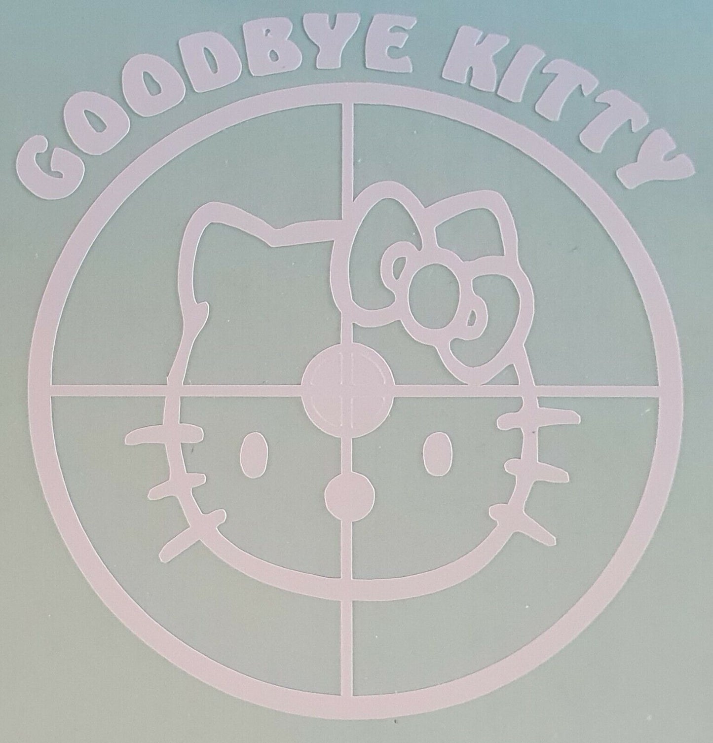 Goodbye Kitty 100mm x 94mm