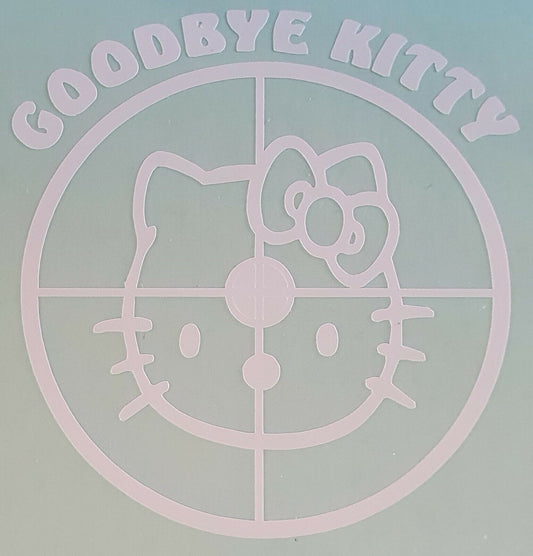 Goodbye Kitty 100mm x 94mm