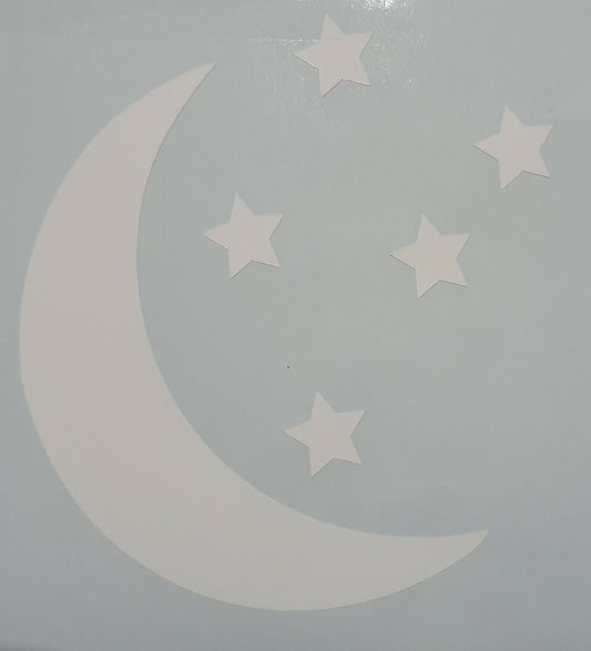 Moon And Stars 110mm x 100mm