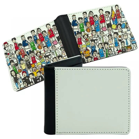 1x Sublimation Blank Men's wallet with two sides Printing sublimation